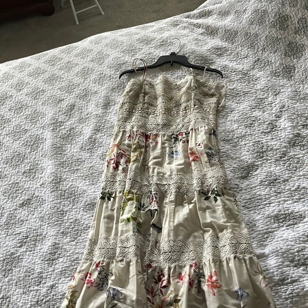 Ladies beautiful thin strapped dress fully lined
